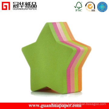 SGS Star Shaped Notepads Good Quality Sticky Notes